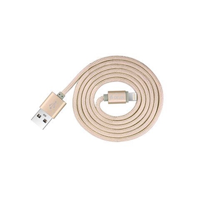 Picture of Devia Fashion Series Cable for Lightning (MFi, 2.4A 1.2M) champagne gold