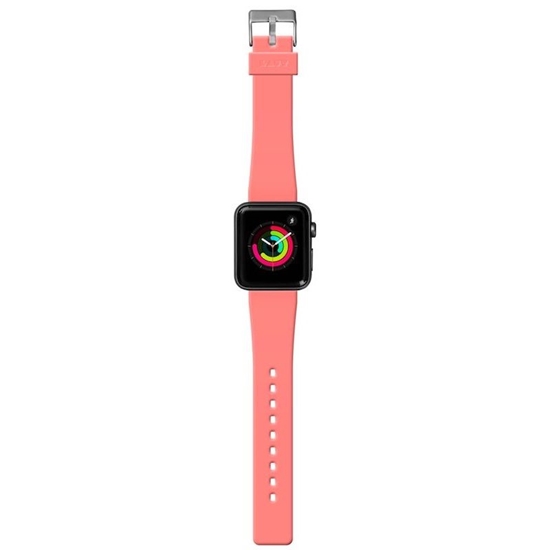 Picture of Dirželis LAUT Active Apple išmaniajam laikrodžiui 42mm, silikoninis, koralų rausvos sp.