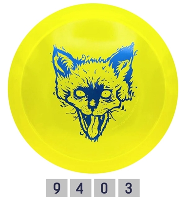 Изображение Diskgolfo diskas Fairway Driver C-LINE FD3 JACKAL Yellow