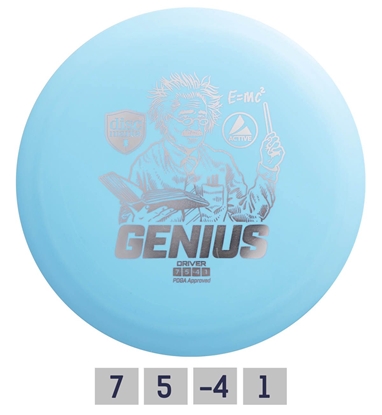 Изображение Diskgolfo diskas Fairway Driver GENIUS Active Light Blue