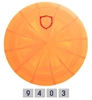 Picture of Diskgolfo diskas Fairway Driver Lux Vapor SPLICE Orange