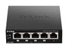 Picture of D-Link DGS-1005P Unmanaged L2 Gigabit Ethernet (10/100/1000) Power over Ethernet (PoE) Black