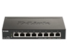 Picture of D-Link DGS-1100-08PV2 network switch Managed L2/L3 Gigabit Ethernet (10/100/1000) Power over Ethernet (PoE) Black