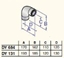 Изображение Dūmvada līkums 87* D80/125, DY131