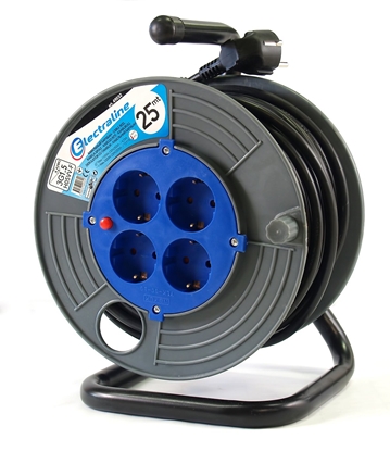 Attēls no Electraline 49032 Cable Reel 25M