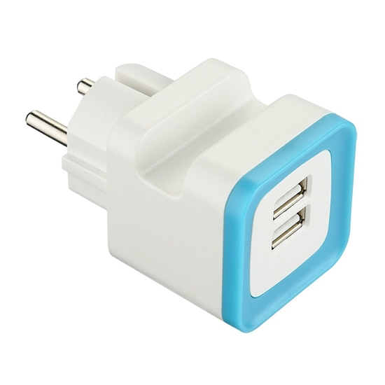 Picture of Electraline 57073 Wall Charger 2xUSB / 2.4A