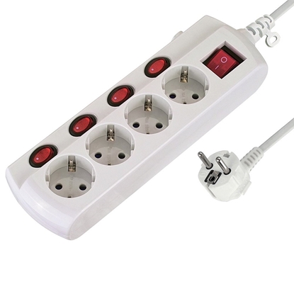 Picture of Electraline 62501 Multisocket 4P 1.5m