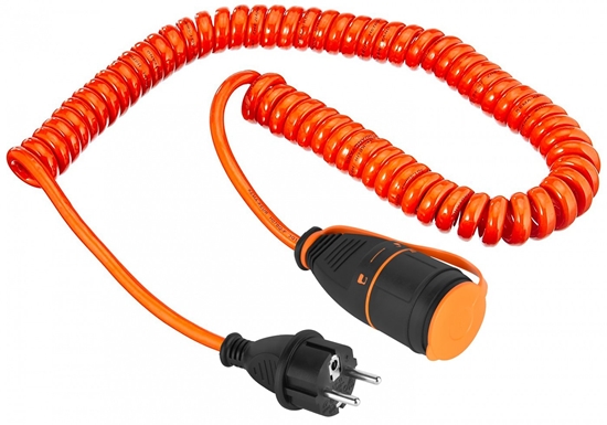 Изображение Electralock 01745 Spiral Extension Cord 5m