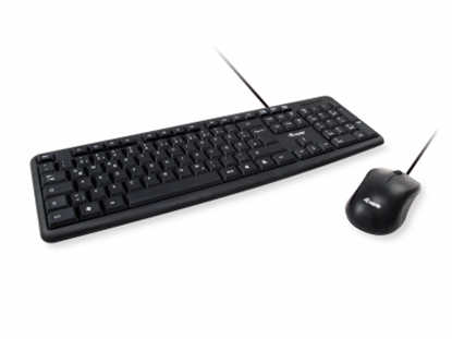 Attēls no Equip 245201 keyboard Mouse included USB QWERTY Spanish Black