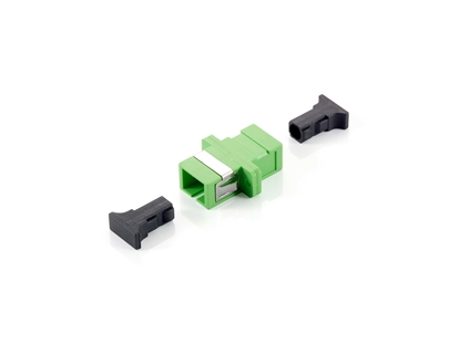 Attēls no Equip SC APC Coupler, Single-mode simplex