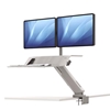 Picture of Fellowes Lotus RT Sit-Stand Workstation – Dual White