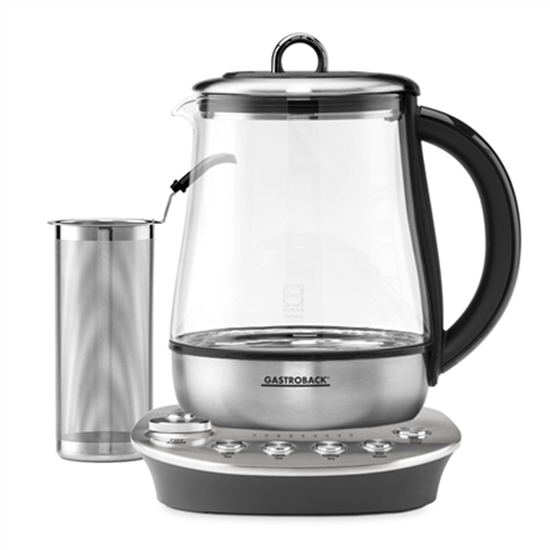 Picture of Gastroback Design Tea Aroma Plus tea maker 1.5 L 1400 W Black, Silver