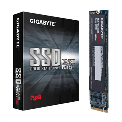 Изображение Gigabyte GP-GSM2NE8256GNTD internal solid state drive M.2 256 GB PCI Express 3.0 V-NAND NVMe