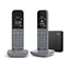 Picture of GIGASET WIRELESS LANDLINE TELEPHONE CL390 DUO GREY (L36852-H2902-D203)