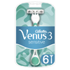 Picture of Gillette Venus 3 Sensitive Vienkartiniai Skustuvai Moterims, 6, Vnt. Pakuotė