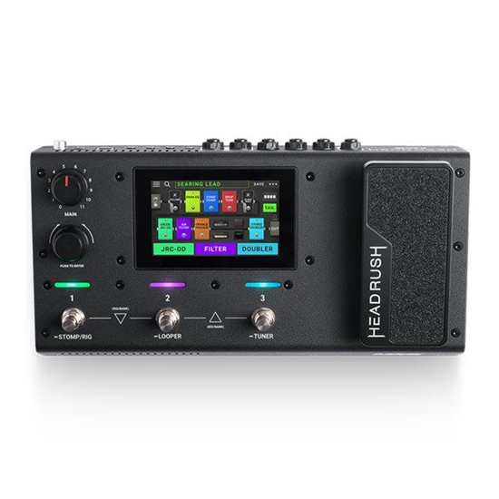 Изображение Headrush Headrush MX5 - Multiefekt, procesor gitarowy