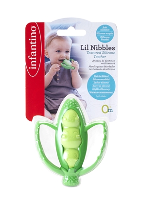 Attēls no Infantino INFANTINO Lil' nibbles silicone teether