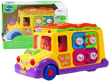 Picture of Interaktyvus mokyklos autobusas, Huile Toys