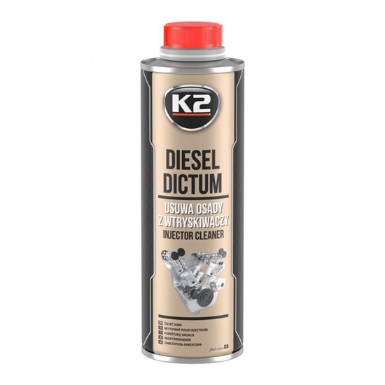 Изображение K2 DIESEL DICTUM Środek do czyszczenia wtryskiwaczy, 500 ml