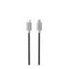 Изображение Kabelis Epico Fabric Braided USB-C - Lightning, 1.8m, pilka