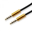 Attēls no Kabelis Sbox AUX 3.5mm to 3.5mm golden kiwi gold 3535-1.5G