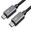 Picture of Kabelis Thunderbolt 3, USB-C - USB-C, 40Gbps, 100W, 20V/ 5A, 5K/ 60HZ, 2m