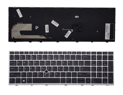 Attēls no Keyboard HP: Elitebook 850 G5 755 G5 ZBook 15u G5 with backlight