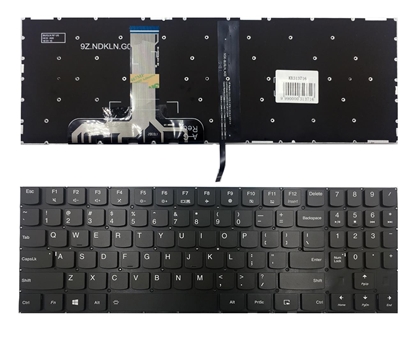 Изображение Keyboard Lenovo: Legion Y520, Y520-15Ikb, Y720-15Ikb, R720 R720-15Ikb with white backlight