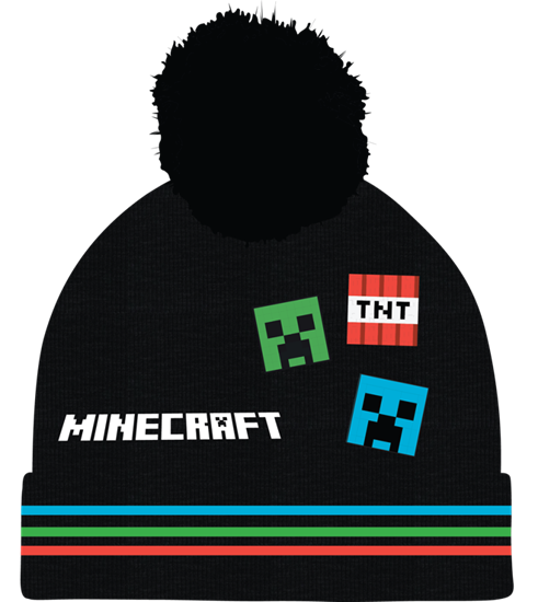 Picture of Kepurėlė MINECRAFT BADGES POM