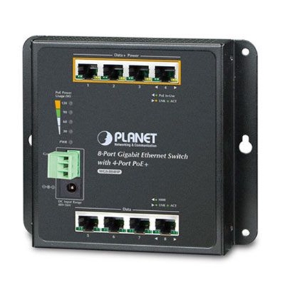 Attēls no PoE switch 1G 4ch. + 4 uplink, indust.