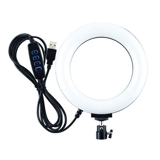 Picture of LED žiedinė lempa, 16cm, USB