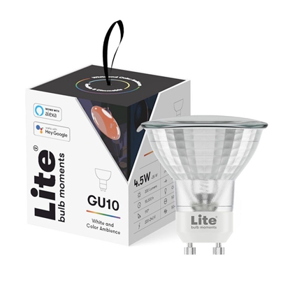 Изображение Lite bulb moments white & color ambience (RGB) GU10 LED bulb - Single Pack