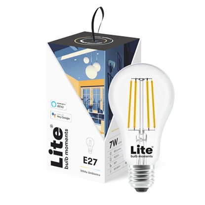 Изображение Lite bulb moments white ambience E27 filament bulb - Single Pack