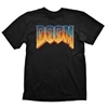 Изображение Marškinėliai Doom Classic Logo L, juodi