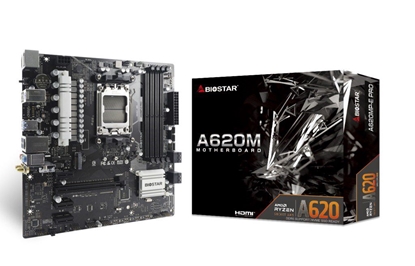 Attēls no MB Biostar A620MP-E Pro    (A620,AM5,mATX,AMD)