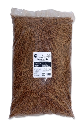 Изображение Medžio granulės SMOKEY OLIVE WOOD Almond Pellets (migdolas), ø 6 mm, 10 kg