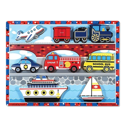 Picture of MELISSA & DOUG Dėlionė „Transporto priemonės"