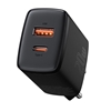 Picture of Lādētājs Baseus Compact Quick Charger USB + USB-C 20W Black