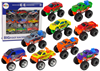 Изображение Monster Truck transporto priemonių rinkinys, 9 vnt