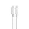 Изображение Moshi Integra? USB-C Charge Cable with Smart LED Jet Silver - 2m