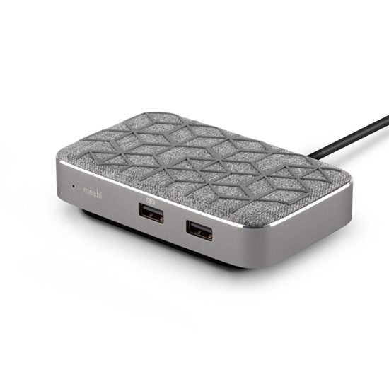 Picture of Moshi Symbus Q - USB-C Hub w. Qi Charging