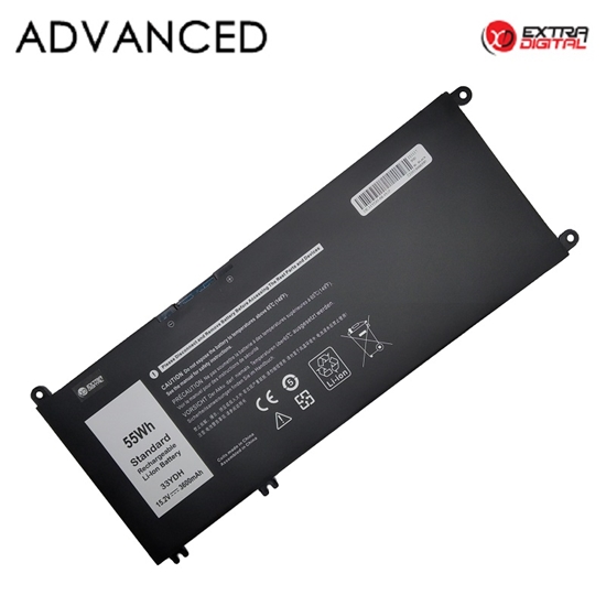 Изображение Notebook Battery DELL 33YDH, 55Wh, Extra Digital Advanced