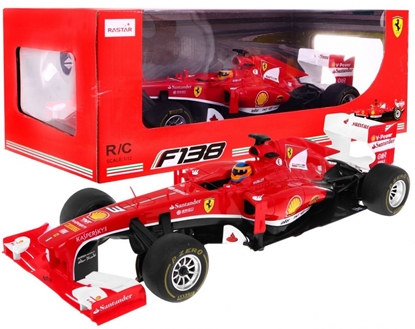 Attēls no Nuotoliniu būdų valdomas automobilis - Ferrari F1 Rastar, raudonas