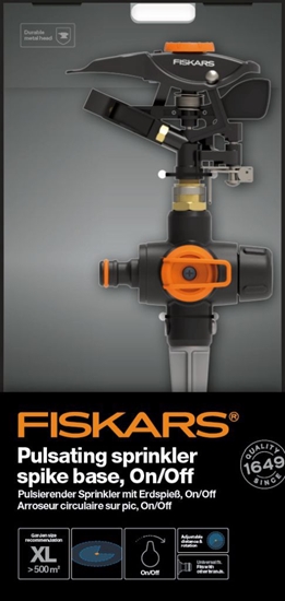 Picture of Laistymo žarnos Fiskars On/Off Pulsating Sprinkler - Spike base