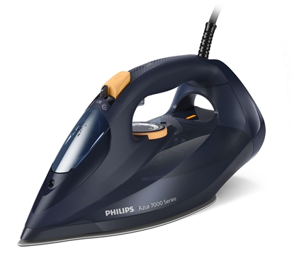 Attēls no Philips 7000 series DST7060/20 HV Steam Iron Blue/Yellow