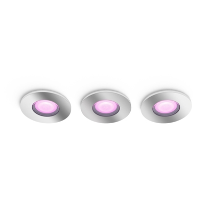 Attēls no Philips Hue White and colour ambience 8719514355392 smart lighting Smart lighting spot Bluetooth Chrome 5.7 W