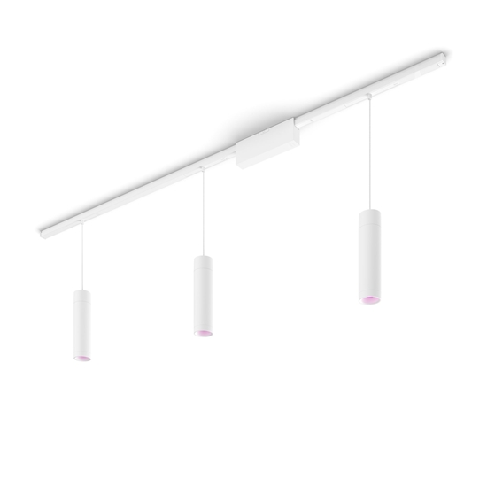 Изображение Philips Hue White and colour ambience Perifo straight ceiling base kit (3 pendants)