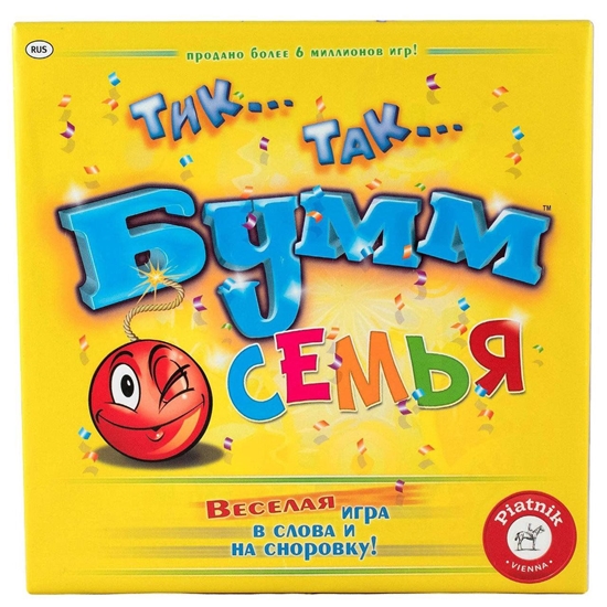 Picture of Piatnik PIATNIK Board game Tik Tak Bumm Family (In Russian lang.)