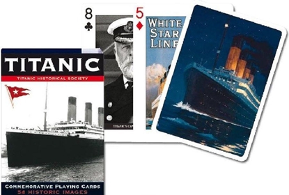 Изображение PIATNIK Žaidimo kortos „Titanic“