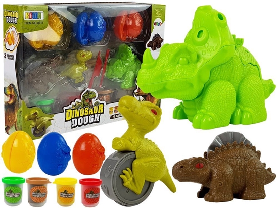 Изображение Plastilino rinkinys “Dinozaurai”